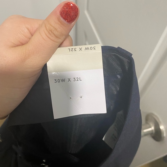 Solid Modern Fit Suit Separates Navy Trouser 30X32 - Picture 5 of 5